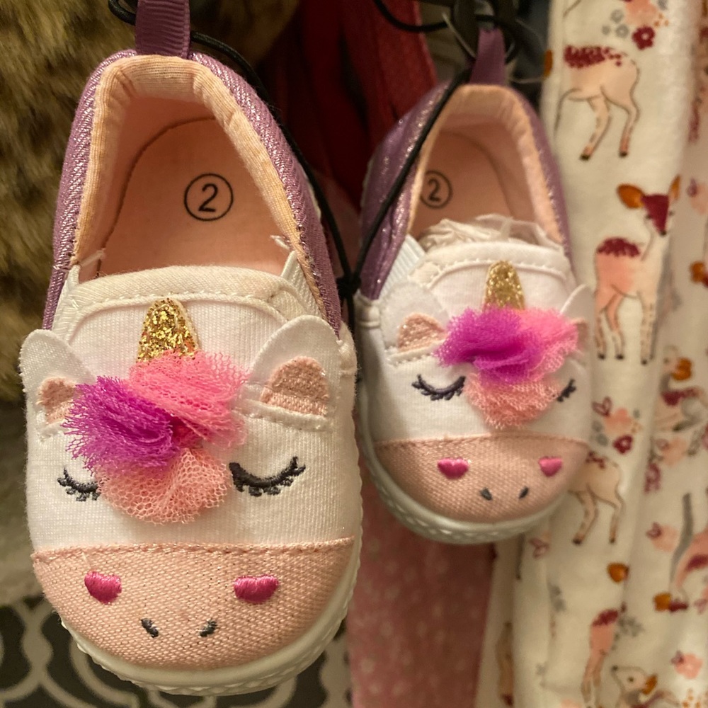 Unicorn shoes for baby